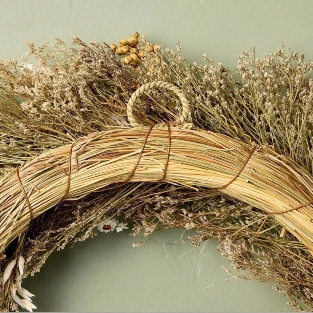 Hearth & Hand Preserved FALL Grass & Flower Brown 21